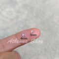 Swarovski Rhinestone Rainbow 3mm Crystal AB. 