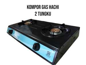 Kompor Gas 2 Tungku HACHI / TECSTAR / LILMAYO Teflon - Kompor Gas 2 Tungku LILmayo-ROSE