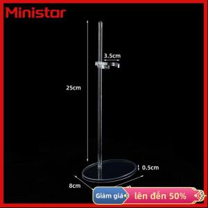 Ministar Acrylic búp bê chủ đứng trong suốt 30cm con số hiển thị eo chân hỗ trợ Rack Bracket cho 1 6 Búp bê đồ chơi hiển thị