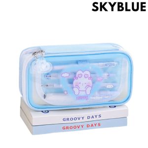 ⭐MY SMART BEAR ⭐Pencil Case Cute Design Large Capacity Double Layer Storage Stationery