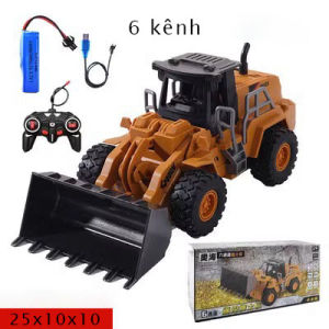 Xe máy xúc máy ủi điều khiển từ xa 1:24 mới nhất 2023