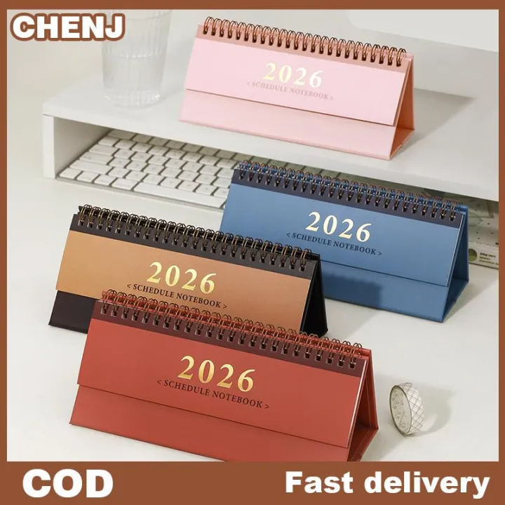 CHENJ Lịch bàn 2026 lịch cổ điển với ghi chú ghi nhớ lịch hàng tháng ...