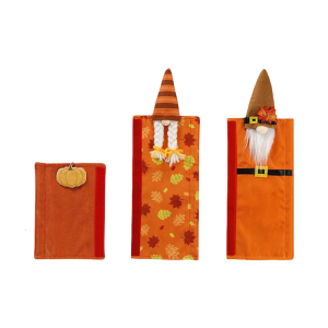 3ชิ้นตัวป้องกันที่จับผ้าปลอกมือจับในตู้เย็นที่คลุมประตูตู้แช่แข็งอุปกรณ์ม่านกั้นห้องน้ำสำหรับวันขอบคุณพระเจ้า