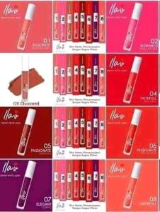 Lipstik Ilav HWI Ori BPOM CREAMY MATTE LIQUID TAHAN LAMA WATERPROOF