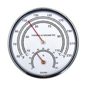 Thermometers Sauna Room Hygrometer Measure Tool Digital Temperature Humidity Meter Used in Bathroom Sweat Streamroom