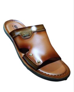 GATS GH 003 HG 281 sandal sendal kulit kuat nyaman kasual casual slip slop selop slide flat pria laki laki dewasa