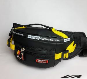 Tas Selempang Pria Anti Air Waistbag Waterproof POLO AMSTAR Sporty Model Terbaru