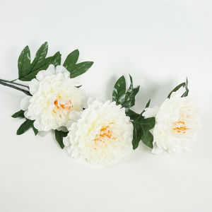 1 Bush Artificial Good Luck Peony Decoration 新年装饰 Bunga Besar CNY Bunga Hamper Hiasan CNY Home Decoration Bouquet