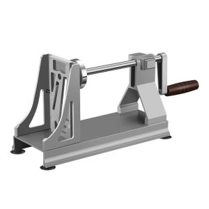 Vegetable Slicer Machine Manual 4 Jenis Multifungsi Alat Pemotong Sayuran Dan Buah Parutan Alat Parut Tabletop Drum Grater Alat Pemotong Kentang Tipis