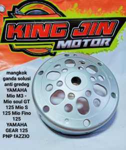 Mangkok Ganda Racing Solusi Anti Gredeg Semua Motor Matic YAMAHA all N-max Aerox Lexi Mio m3 mio Z Mio S Mio Fino Xone Mio J Mio GT X-Ride all Mio Karbu