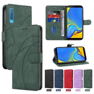 For Samsung Galaxy A10 A10S A20 A20S A30 A30S A50 A50S A70 Phone Case Magnetic Leather Wallet Card Slot Fashion Flip Cover Casing