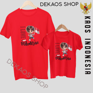 Kaos Indonesia 17 agustus baju Garuda merah putih pria wanita anak terbaru DEKAOS SHOP 3000