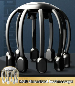 [Decompression Comfort] Octopus Head Massager/Multi-dimensional decompression massager