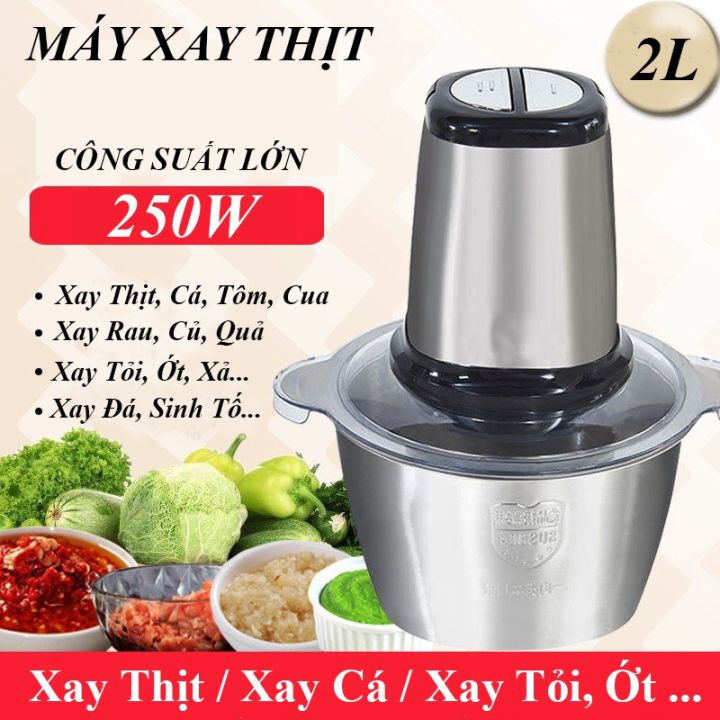 (Hàng Tốt ) Máy Xay Thịt Đa Năng Cối Inox 304 , Công suất 250W - Dung ...
