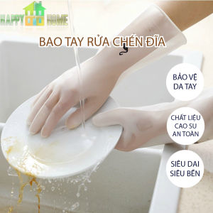 Bao Tay Rửa Chén Cao Su Siêu Dai Size L M