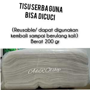 TISU KOMPOR SERBAGUNA BISA DICUCI / BISA DIGUNAKAN KEMBALI
