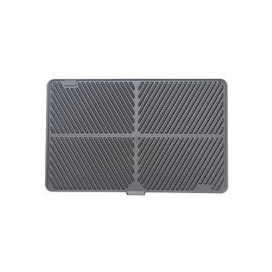 LAIFLE Silicone Cat Litter Pad Anti-Spread Soft Cat Scratch Pad Pet Supplies Washable Pet Cleaning Mat for Home