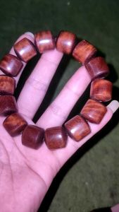 GELANG KAYU LANGKA STIGI PELANGI BAREK SUPER