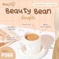 Dear Face BEAUTY MILK Premium Japanese | BEAUTY BEAN Slimming Coffee With Collagen (Mocha Flavor). 