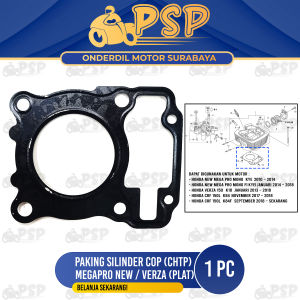 Paking Silinder Cop CHTP Megapro New Monoskok - Gasket Packing Peking Silinder Block Head CRF Verza