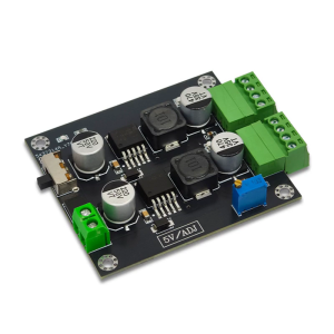 LM2596 Double Output 5V Modifiable DIRECT CURRENT Processor Potential Regulator Component With Warm Security For Electronics Projects