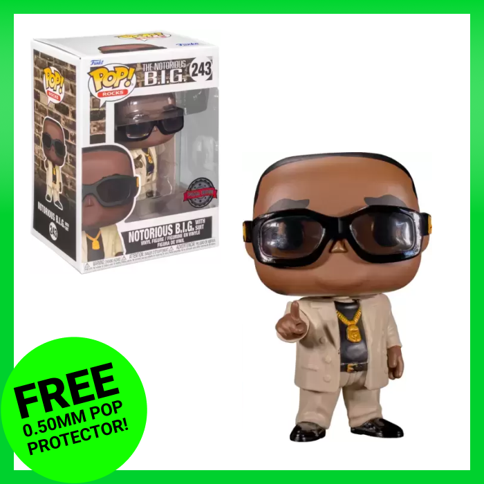 Funko POP! Rocks Notorious B.I.G. With Crown #77 | Loja dos POP's - Não