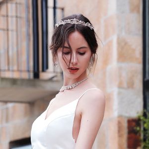 TKNUS ของขวัญสำหรับเด็ก เงินสีเงิน เงางาม ควีนไซส์ อุปกรณ์เสริมผม แต่งงานในงานแต่งงาน ผู้หญิงหรูหราเทียอาร่า มงกุฎพลอยเทียม เครื่องประดับสำหรับเจ้าสาว มงกุฎบาร็อคเจ้าหญิง