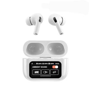 หูฟังบลูทูธ A9 Pro หูฟังไร้สาย พร้อมระบบตัดเสียงรบกวน หน้าจอ LCD สัมผัสได้ พร้อมลูกเล่น 14 ฟังก์ชั่น ส่งจากไทย