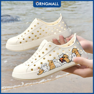 ORNGMALL New Summer Children Sandals Lightweight Breathable Versatile Cartoon Sandals Casual Waterproof Korean Style Rain Shoes Boy and Girls Multi-Color  Beach Shoes Kids Shoes 25-35
