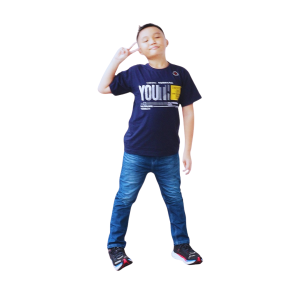 Setelan Anak Anak Celana Panjang Jeans Kaos Atasan Distro Katun Usia 2-12 Tahun