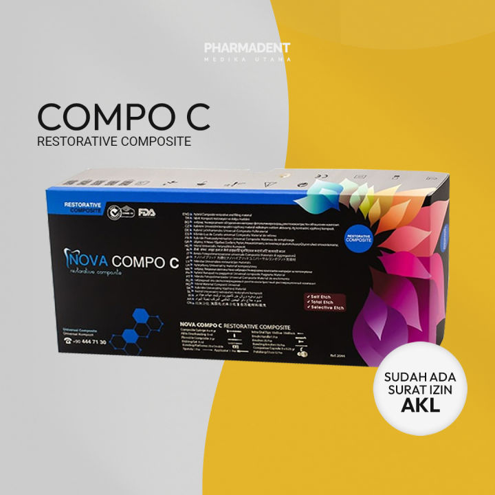 IMICRYL Nova Compo C Composite Set Dental | Lazada Indonesia