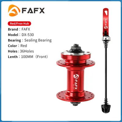 FAFX Sealed Bearing Hub Bicycle Hub 32/36 Hole Disc Brake 7/8/9/10/11 Speed Front Rear Hubs MTB Bike Hub
