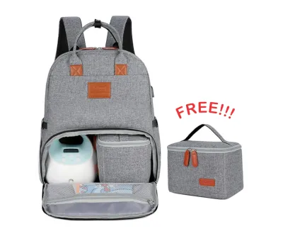 V-COOOL Breast Pump Backpack with Breastmilk Cooler Bag