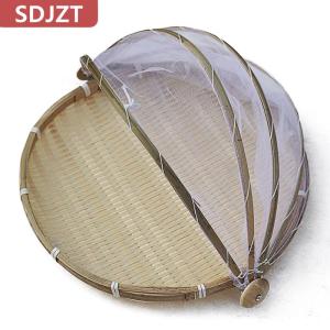 [COD] SDJZT ตะกร้าตาข่ายใส่อาหารสานด้วยมือตะกร้าใส่ขนมปังผักผลไม้ตะกร้าตาข่ายปิกนิกบรรยากาศเรียบง่าย