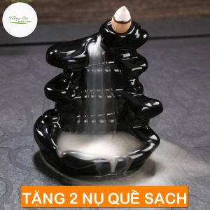 Thác khói chảy ngược Mẫu 06 - Tặng 2 nụ quế