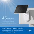 TP-Link Official Store | Tapo C410 Kit | 2K 3MP Solar-Powered Security Outdoor WiFi IP Security Cctv Sale Camera Connect to Cellphone with Mic and Speaker. 