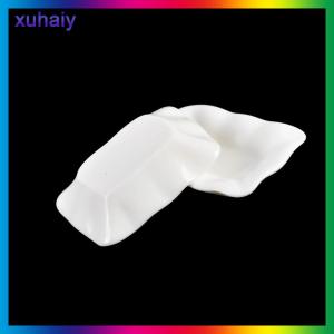 Xuhaiy 10pcs Dollhouse Miniature Resin Trays Plates Doll Mini Food Dishes Tableware
