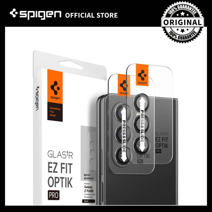 Spigen EZ Fit Optik Pro Lens Protector (2 Pack) for Galaxy