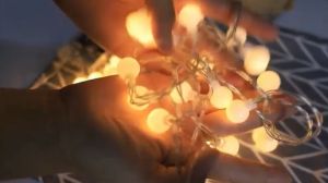 Outdoor LED Fairy Light Bulb Ball String USB Battery 3m 6m 10m Camping Wedding Decoration Xmas Weatherproof