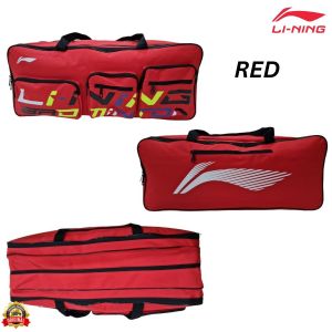 NEW TAS BADMINTON BULUTANGKIS LINING TRIO POCKET ABDS853 / ABDS 853 ORIGINAL