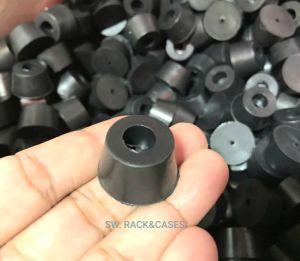ยางฐานตู้ลำโพง รหัส C อุปกรณ์ตู้ลำโพง ยางอเนกประสงค์ วัสดุ PVC เกรดดี ขนาด 2.5x1.5x2.0mm แข็งได้มาตรฐาน สินค้าไทย