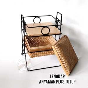 Rak Bawang Kombinasi & Rak Bumbu Dapur Serbaguna