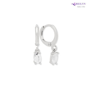 MEILYN Anting Jurai Fashion Wanita Permata Oval Mix Color Lapis Emas All Series