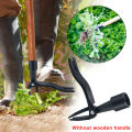 Diymore Weeder Vertical Weeder Tool Claw Weeder Root Remover Outdoor Weeding Tool with Foot Pedal. 