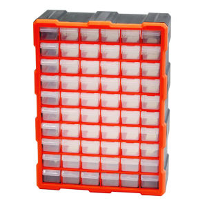 กล่องเครื่องมือ กล่องเครื่องมือช่าง กล่องใส่เครืื่องมือช่าง กล่องใส่อะไหล่ ลิ้นชัก 60 ช่อง ขนาด 47x38x16 ซม. สามารถใส่ปากกา สามารถใส่ปากกาและโทรศัพท์มือถือกล่องเก็บชิ้นส่วนอิเล็กทรอนิกส์