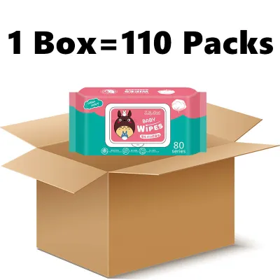 10 Packs=800 PCS HOT Sale New Wet Wipes For Baby Wet Tissue Baby Antibacterial Non Alcohol Free Wet Wipes Natural Organic Tissue Basah Murah Baby Wet Tissue For Adult Wet Wipes For Cleaning Baby Wet Wipes For Face Hand Body Fragrance