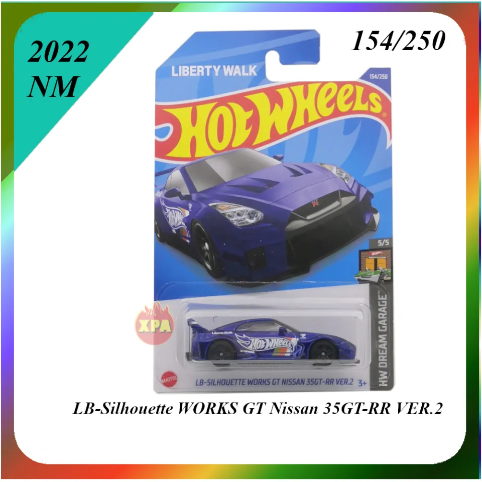 Hot Wheels LB-Silhouette Works Nissan 35GT-RR Ver.2 – HW Dream Garage 5/5, Short Card, Mattel 2022