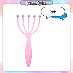 [Little B House] Scalp Massage Stick Relief Relax Tools Hair Massage Claws Comb Reduce Stress 头部按摩器 Alat Urut Kepala - MU33