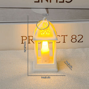 LED Night Light Vintage Small Oil Lamp Home Party Christmas Halloween Table Lamp