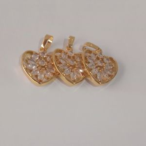 LIONTIN KALUNG WANITA DEWASA LAPIS EMAS MEWAH ANTI LUNTUR